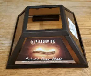 Candela RibbonWick paralume radiante reinventata - candela decorativa in vetro medio - Foto 1 di 8