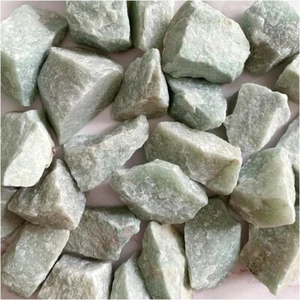 Raw Green Aventurine Crystal Healing Properties Emotional Harmony Prosperity - Picture 1 of 3