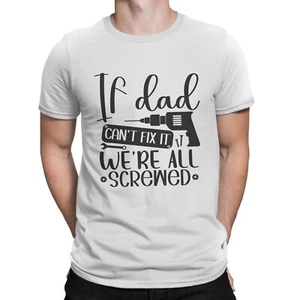 Vatertag T-Shirt lustig Geschenkidee Tee Top T-Shirt DIY Holzarbeiten Zimmermann Papa - Bild 1 von 2