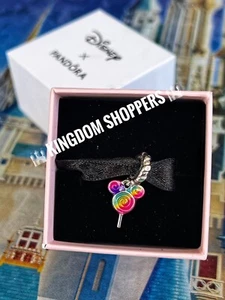 2024 Disney Parks Exclusive Pandora Mickey Mouse Rainbow Lutscher Dangle Charm - Bild 1 von 1