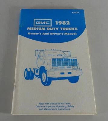 Manuale Del Proprietario / Manuale GMC Camion Medi Stand 1982 - Immagine 1 di 2