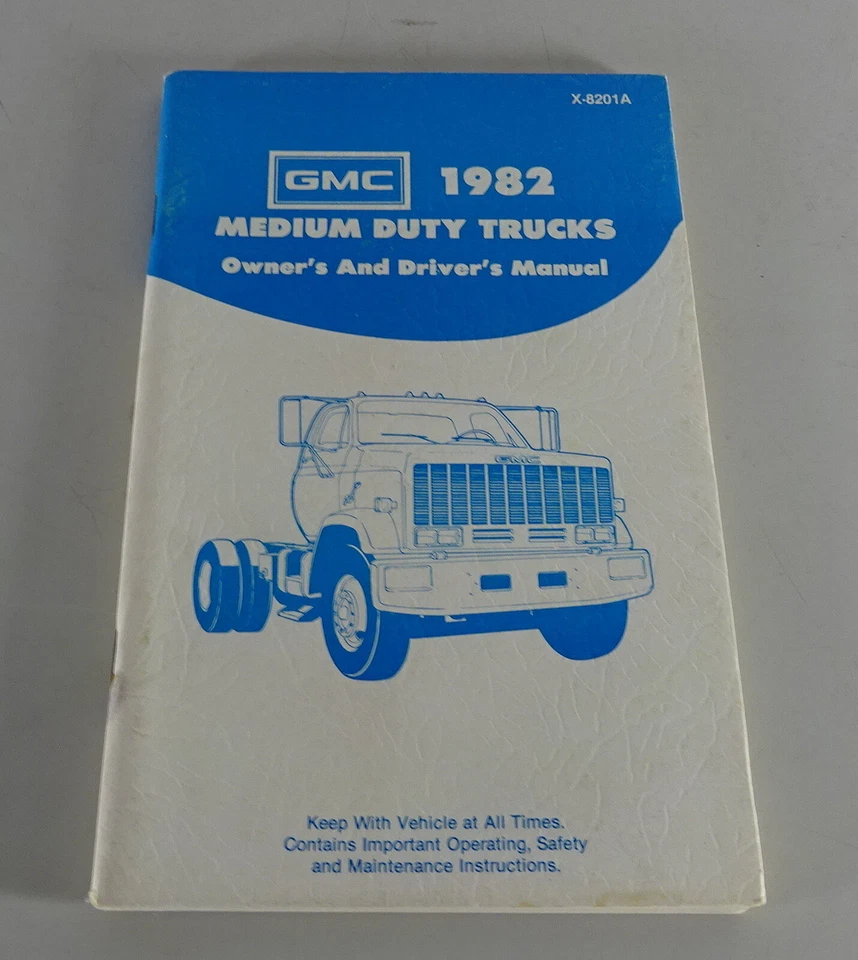 Manuale Del Proprietario / Manuale GMC Camion Medi Stand 1982 - Immagine 1 di 2