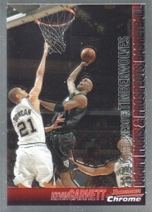 2005-06 Bowman Chrome Basketball #110 Kevin Garnett