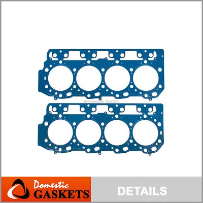 Fits 01-10 Chevrolet GMC Hummer 6.6L Turbo Diesel OHV Head Gaskets 0.037" thick - Image 1 of 2