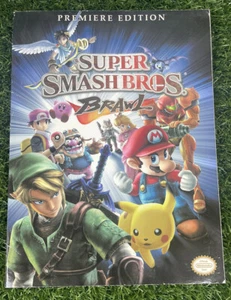 Libro de estrategia Super Smash Bros. Brawl Premiere Edition Prima Game Guide Wii BX40 - Imagen 1 de 4