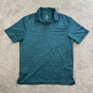 Tommy Bahama Herren Größe M blau Kurzarm 1/4 Reißverschluss Pullover Shirt gebraucht, in einwandfreiem Zustand - Bild 1 von 8