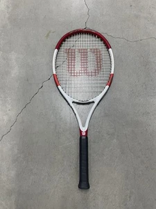 Raqueta de tenis Wilson Six One 100 Team 284G 16x19 3 4 3/8 - Imagen 1 de 9