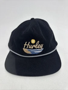 Hurley corduroy men’s half Moon Bay hat rope strap adjustable back - Picture 1 of 10