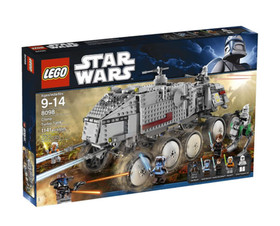 LEGO Star Wars 8098 Clone Turbo Tank 100% Complete with All 6 Minifigures SEALED