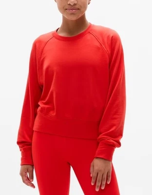 Sudadera Athleta Niña Todo el Día Cuello Redondo Ilimitado Roja L/12 Años Foto 1 de 4