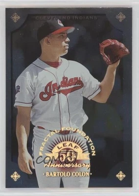 1998 Leaf Fractal Foundation /3999 Bartolo Colon #88 - Image 1 of 2