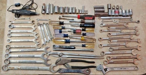 CRAFTSMAN 80 Piezas EE. UU. Sae/mm Destornillador Combinación Llave Enchufes Alicates - Imagen 1 de 24