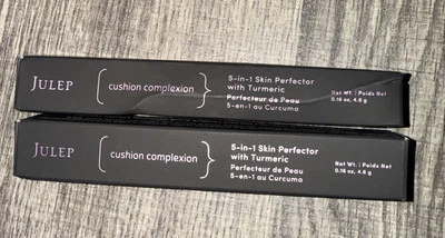 Lot 2 Julep Cushion Complexion 5-in-1 Skin Perfector with Turmeric 210 CASHMERE - Image 1 of 4