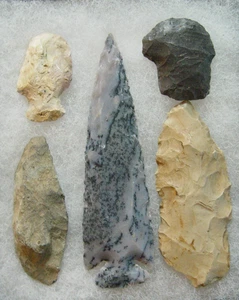 Lot 5 Pfeilspitzen Sammlung - Bild 1 von 2