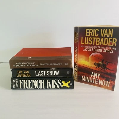 Eric Van Lustbader 4 x Bulk Book Bundle PB and HC Thriller - Free Postage - Image 1 of 4