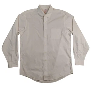 Brooks Brothers Camicia Abito Uomo 16-35 Madison Fit Non Ferro Supima Cotone - Foto 1 di 8