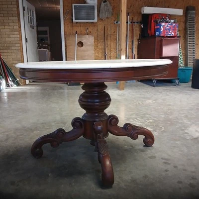 Antique Dining Table - Image 1 of 4