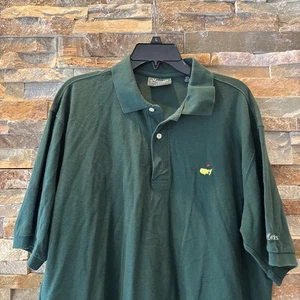 Masters Collection Polo Shirt Green Augusta National Casual Golf Men's Large - Picture 1 of 5