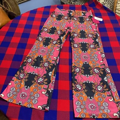 Nuevo con etiquetas Pantalón Kaeli Smith Tucker Pierna Ancha Take Me Dancing Palazzo Talla Grande NUEVO Foto 1 de 4