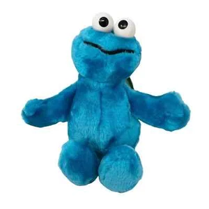 Neu mit Etikett Vintage Keksmonster Sesamstraße Plüschtier 1995 Tyco Jim Henson Produktion - Bild 1 von 8