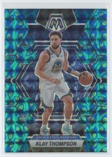 2022-23 Panini Mosaic Basketball Peacock SSP Prizm Klay Thompson #34 B DD1