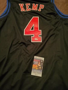 Shawn Kemp Autogramm signed Custom Trikot JSA COA - Bild 1 von 4
