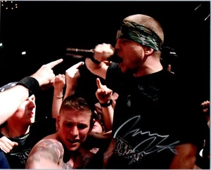 FOTO AUTOGRAFATA FIRMATA HATEBREED JAMEY JASTA 8X10 - Foto 1 di 1