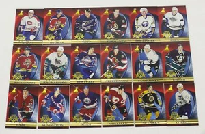 1995-96 Pinnacle Zenith Rookie Roll Call Complete Insert Set #1-18 - Picture 1 of 11