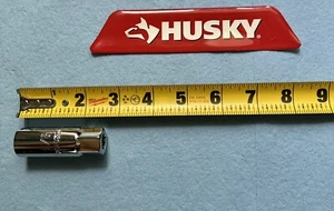 Husky Tools 5/8” 3/8”dr. 6pt. 2.5”Long Spark Plug Socket Chrome New - Picture 1 of 3