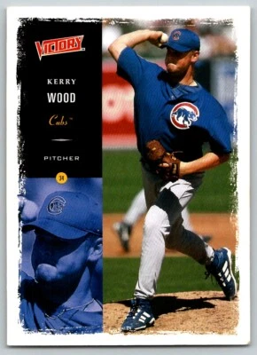 2000 UPPER DECK VICTORY KERRY WOOD CHICAGO CUBS #87 - Image 1 of 2