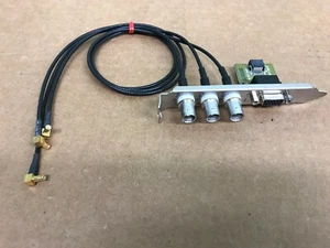 DVS Lucy4 HD/SD SDI I/O DVI RMT PCI-e Video Capture Card Cables - Afbeelding 1 van 4