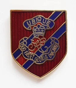 BRITISH MILITARY ROYAL ENGINEERS OFFICERS Metal Enamel lapel Pin Badge M012 - Picture 1 of 3