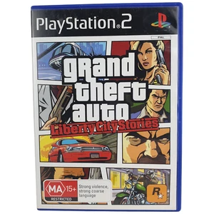 PS2 Playstation 2 GRAND THEFT AUTO Liberty City MA 15+ 2006 Sony Aus PAL Manual - Picture 1 of 6