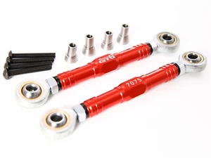 GTB CNC 7075 T6 Steering Turnbuckle Tie Rod set for HPI KM Rovan Baja 5b ss 5sc - Picture 1 of 4