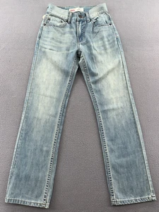 Levis 545 Jeans Youth 14 Slim Light Wash Straight Leg Regular Fit - Picture 1 of 13