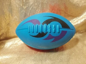 Vintage Nerf Blue & Red Turbo Jr. Mini Lightweight Super Grip Football Squish 96 - Picture 1 of 10