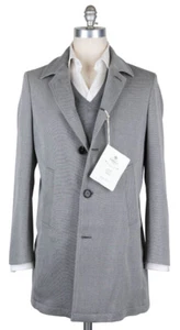 Luigi Borrelli Gris Claro Abrigo - Talla M (US) / 50 (Eu) - (OW01115G00530X2) - Imagen 1 de 4