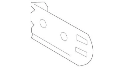 Genuine Land Rover 2008-2015 LR2 HSE Lux Fender Mounting Bracket Front LR002345 - Imagem 1 de 2