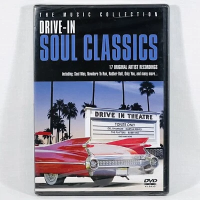 Drive-In Soul Classics: 17 Original Artist Recordings - DVD, New and Sealed - Image 1 of 2