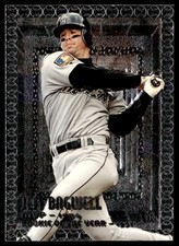1995 Topps Embossed #118 Jeff Bagwell   Baseball