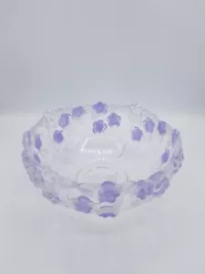 Mikasa Lavender Fields Serving Bowl Purple Flowers - Picture 1 of 11