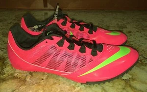 NIKE Rival S 7 Hyper Punch Lime Green Sprint Track Spikes Shoes NEW Mens Sz 14 - Picture 1 of 4