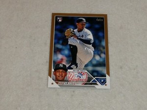 2023 Topps Update Johny Brito Gold Border #1268/2023 US279 Rookie