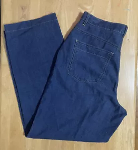 Pantalones de mezclilla para mujer Vgt Democracy Grow In America hechos en EE. UU. talla 10 - Imagen 1 de 9