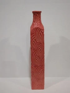 Vase Tall, 18" Pink Textured - Imagen 1 de 7