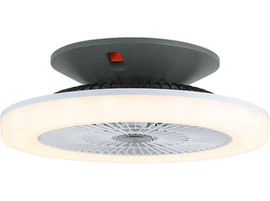 Ventilador de techo - NK HO32003, 25 W, 3 Velocidades,Temporizador, Blanco/Negro - Imagen 1 de 5