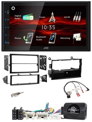 JVC USB Bluetooth Lenkrad DAB 2DIN Autoradio für Nissan 350Z 2002-2005 Roadster - Bild 1 von 4