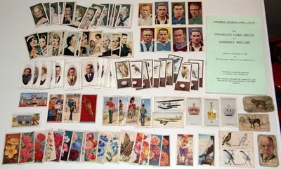 1930s Godfrey Phillips Cigarette Cards Footballer Film Stars Flowers Birds Etc. - Image 1 of 4