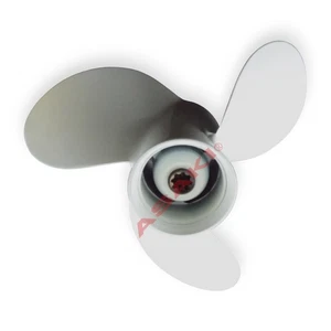 Aluminiumpropeller 683-45943-00-EL 3X9 1/4X10 1/2 Für Yamaha Außenbord 9.9-20PS - Picture 1 of 9
