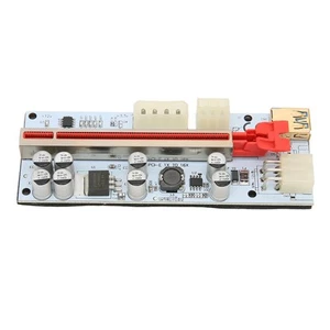 PCIE Riser 8 Firm Capacitors Strong Anti Interference GPU 1X To X16 Card For FY - Afbeelding 1 van 24